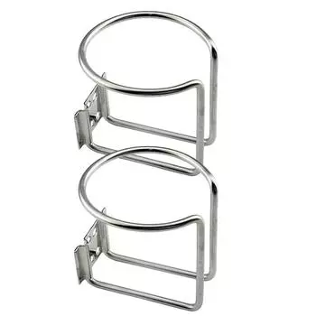 Подстаканник для напитков на лодке Крепление для подстаканника на лодке Кольцо для подстаканника с твердым кольцом Настенный держатель для подстаканника Подстаканник для напитков на лодке Железный стакан чёрный