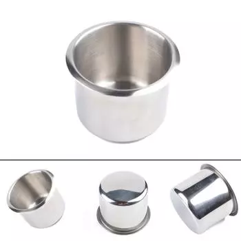 Подстаканник из нержавеющей стали для хранения принадлежностей на лодке