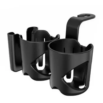 Подстаканник на подголовник автомобиля, ящик для хранения подголовника автомобиля с отделением для хранения телефона, органайзер для заднего сиденья автомобиля для поездки в дорогу чёрный