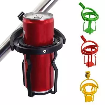 Подстаканник Расширитель Гироскопический Защита от проливания Регулируемая установка Яркий цвет Подставка для стакана Аксессуар для салона автомобиля чёрный