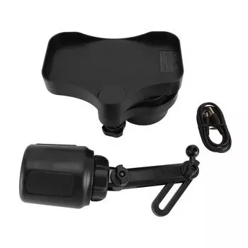 Подстаканник с беспроводной зарядной панелью, вращающееся на 360 градусов регулируемое основание, расширитель для автомобильного крепления телефона