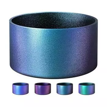 Подстаканник с матовым блеском и градиентом Chameleon, силиконовый чехол, совместимый со стаканами 20–40 унций и более, бутылками для воды 12–24 унции