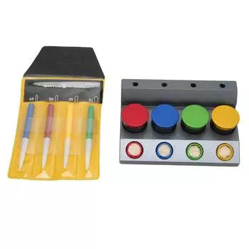 Подстаканники для масла для часовщиков, керамические, алюминиевый сплав, 4 шт., набор для ремонта масленок для часов с маслом