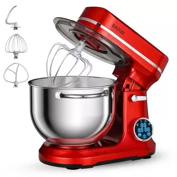 Подставка 5 л большой 3 типа низкой 11 скорости настольный таймер хлеб три функции в многофункциональном миксере миксер, емкость, насадки, шум,