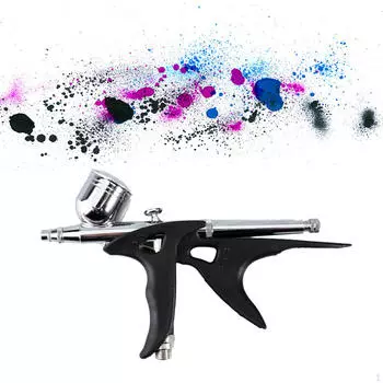 Подставка-держатель для аэрографа 130 131 180 с эргономичной ручкой чёрный