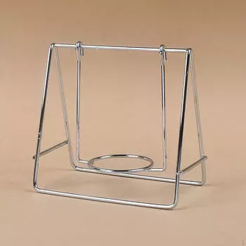 Подставка-держатель для хрустального шара, подставка-мольберт для домашнего декора серебряный