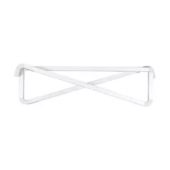 Подставка-держатель для ноутбука из алюминиевого сплава, настольная, для увеличения высоты, складная, с кронштейном для отвода тепла, противоскользящая, для всех ноутбуков серебряный