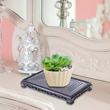 Подставка для аквариума, ваза, прямоугольная универсальная декоративная стойка для бонсай, табурет для растений