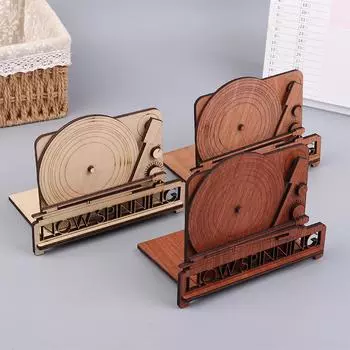 Подставка для альбома Now Spinning Now Playing Виниловая пластинка Держатель Стенд Дисплей Деревянные Виниловые Подставки Для Хранения Аксессуары хаки