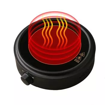 Подставка для электрического чайника для домашнего использования, 1000 Вт, бойлер для воды, электрический чайник, электрический чайник для горячего, бесшумный, 100 , кипячение/нагрев, маленький/большой