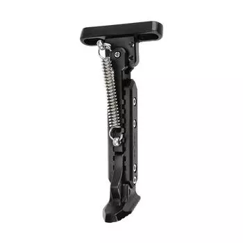 Подставка для электрического скутера ULIP, выдвижная опора для ног, регулируемая боковая парковочная подставка для скутера чёрный