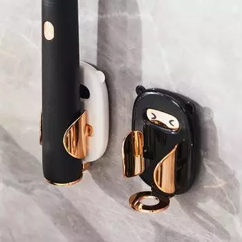 Подставка для электрической зубной щетки для ванной комнаты, настенный держатель для электрической зубной щетки для взрослых и детей, органайзер для хранения, аксессуары для полки