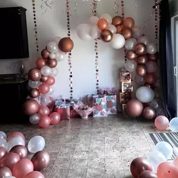 Подставка для арки из воздушных шаров с основанием, гибкая, свободно гнущаяся, полушаровая арка, комплект для фона на свадьбу, день рождения, вечеринку, детский душ as show