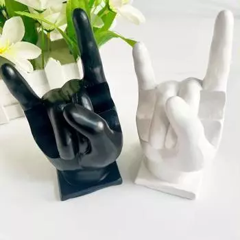 Подставка для барабанных палочек, креативная подставка для барабанных палочек, держатель для барабанных палочек из смолы, украшение для дома, забавный подарок для барабанщика зелёный