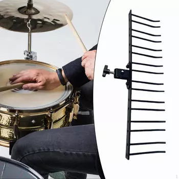 Подставка для барабанных палочек, стойка для молоточков на 4-5 пар палочек, подарочный подвесной прочный держатель для барабанных палочек