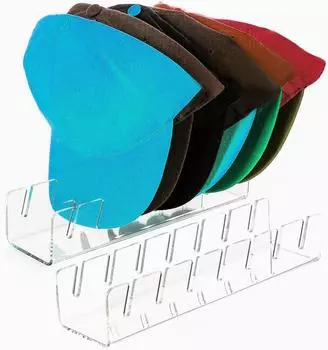 Подставка для бейсболок, органайзер для показа бейсболок, акриловый держатель для шляп, настенный для шкафа в спальне