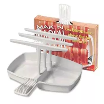 Подставка для бекона, микроволновая печь, плита с беконом, полка, инструменты для здорового приготовления пищи, барбекю, завтрак, приготовление мяса, гаджеты
