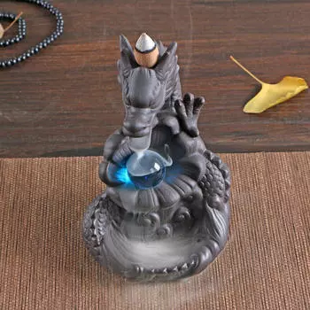 Подставка для благовоний «Дракон», водопад, ручная работа Style A