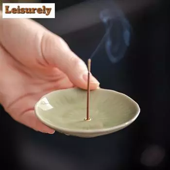 Подставка для благовоний из искусственной песни, маленькая палочка, креативная ароматерапевтическая печь из селадонового дерева, для дома, курильница из агарового дерева и сандалового дерева