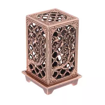 Подставка для благовоний из сплава, квадратная вертикальная курильница для благовоний, домашнее украшение для ароматерапии, китайские курильницы для благовоний A1