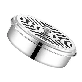 Подставка для благовоний в стиле ретро, переносная винтажная горелка для палочек, уличная серебряный