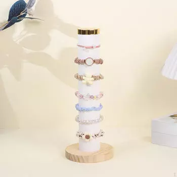 Подставка для браслетов, элегантный держатель для модных резинок для волос, органайзер для резинок для волос