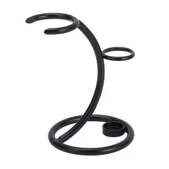 Подставка для бритья, металлический универсальный держатель, экономящий место, подставка для помазков, подставка для помазков для бороды