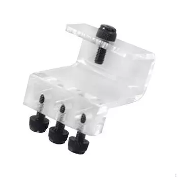 Подставка для бюретки, вешалка для аквариумных трубок, акриловая многоразовая прозрачная практичная подставка для насоса для титрования, кронштейн для аквариума 3 Holes