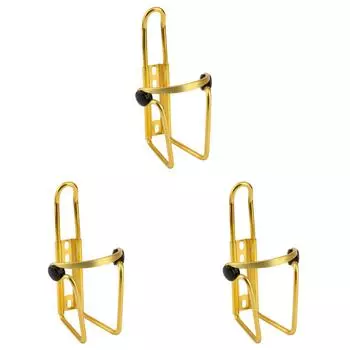 - Подставка для бутылки с водой из алюминиевого сплава для горного велосипеда, держатель для чайника (Золото)