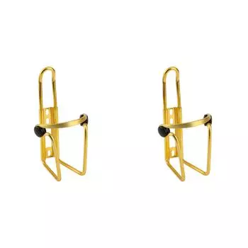 Подставка для бутылки с водой из алюминиевого сплава для горного велосипеда, держатель для чайника (Золото)