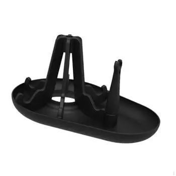 Подставка для бутылок с быстрой сушкой с конвекцией воздуха, подставка для стаканов с водой и кружками для чашек и спортивных бутылок, Black