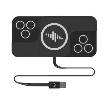 Подставка для быстрой беспроводной зарядки в автомобиле для iPhone 15 14 13 12 Samsung Huawei AirPods Phone Нескользящая подставка для быстрой беспроводной зарядки в автомобиле чёрный