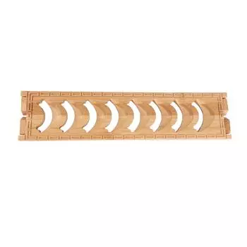 Подставка для чайной чашки из бамбука, полка для сушки чайной чашки, органайзер, аксессуары для чайной церемонии, 8 сеток