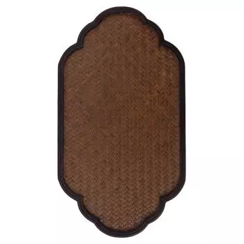 Подставка для чая из бамбука с матовой поверхностью Чайная тарелка для чайных принадлежностей Чайный сервиз Блюдца Чайная церемонияОблака