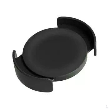 Подставка для чашки, чая, печенья, кружки, органайзер и место для хранения, регулируемая для бара чёрный