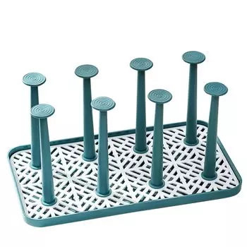 Подставка для чашки Orirya, держатель для чашки, настольная стеклянная подставка для чашки, стильная пластиковая съемная многофункциональная сушилка для чашки, подставка для хранения чашки, кухонный слив