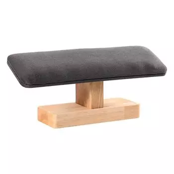 Подставка для часов JUSTVEL, Подставка для часов, Подставка для аксессуаров, Роскошная, Стильная, Деревянная, Для 2-4 часов (Серый)