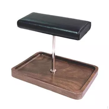 Подставка для часов, стеллаж для хранения ювелирных изделий, держатель для браслета из искусственной кожи, для колец-гвоздиков Black rod