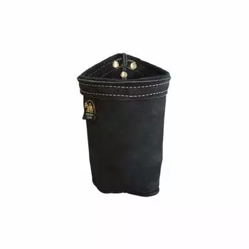 Подставка для чернильницы Fukuro Club Suzaku из нубуковой кожи (черный)