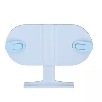 Подставка для чтения книг с регулировкой ширины, синяя, компактная, портативная, для мобильных телефонов, планшетов, держатель для книг