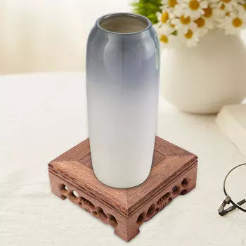 Подставка для цветов, аквариум, постамент, современный домашний орнамент, ваза, основа в китайском стиле для бара