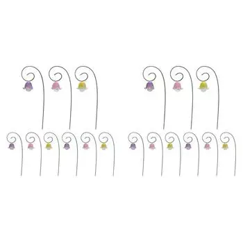 - Подставка для цветов Искусственные цветы Сказочный садовый аксессуар Не выцветает План из смолы