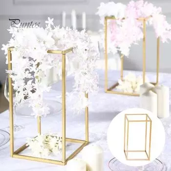 Подставка для цветов, Золотая высокая напольная ваза, полка для растений, съемная металлическая напольная подставка для цветов, подставка для растений для домашней вечеринки золотистый
