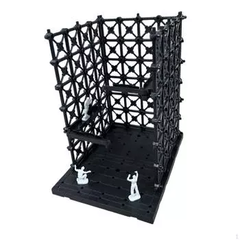 Подставка для демонстрации модельных игрушек, решение для хранения экшн-фигурок на офисном столе 10.8cmx14.3cmx16cm