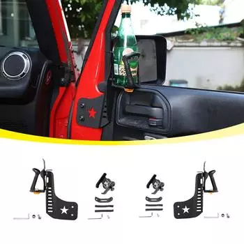 Подставка для держателя стакана с водой для Jeep Wrangler JK 2007-2017, аксессуары для салона автомобиля Left