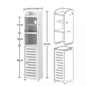 Подставка для держателя туалетной бумаги: Шкаф для хранения вещей в ванной комнате рядом с туалетом для небольшой ванной комнаты с держателем для туалетной бумаги
