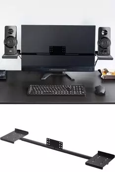 Подставка для динамика Sanwa Direct с креплением VESA, совместимая с дюймами. Может использоваться с кронштейном для монитора 24–37 100-VESA008.