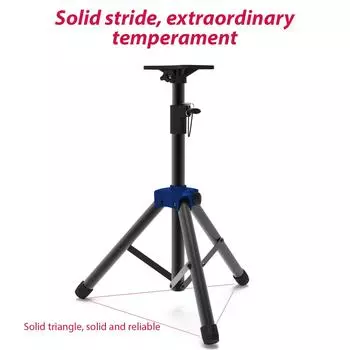 Подставка для динамика Студийный монитор Подставка для динамика Штатив Прочная телескопическая регулируемая по высоте Нескользящая подставка чёрный