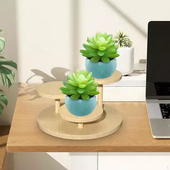 Подставка для дисплея, 3-х уровневая стойка для хранения торта, органайзер для макияжа для фигуры кекса 3 Layer