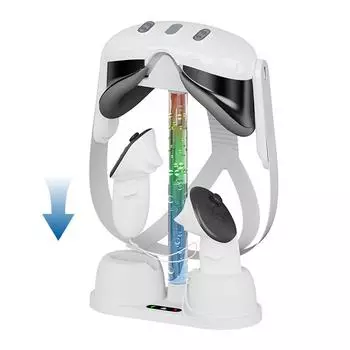 Подставка для дисплея Контроллер Зарядное устройство Док-станция для зарядки Oculus/Meta Quest 3